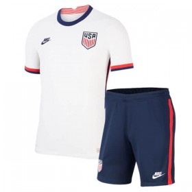 Camisolas de Futebol Estados Unidos Criança Equipamento Principal 2020 Manga Curta